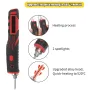 Cordless Soldering Iron LD006A 1800mAh Rechargeable Tool Adjustable Temperature 200-480°C Portable USB Quick Heat-Up Soldering Kit for Welding and Repairs