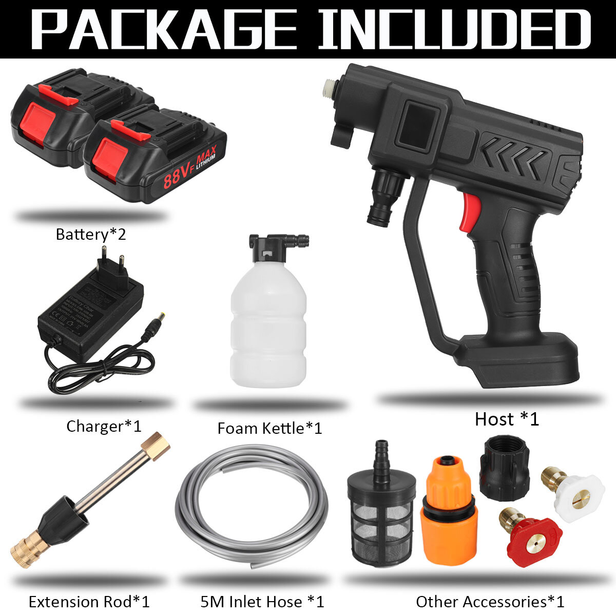 2 Battery & 1Chage