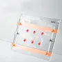 8mm Thickened Acrylic Bottom Plate with Adjustable Width Clear Visual Cutting Mini Table Saw Fit For Cutting Machine Gong Machine