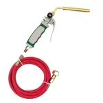Liquefied Gas Welding Gun Double Switch Germany Style Soldering Torch Refrigeration Oxygen-Free Torches with 1.6m Rubber Hose