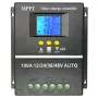 30A 20A 10A Solar Charge Controller 12V 24V Auto Solar Panel PV LCD Controller For Lead-Acid Battery