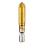 6pcs 6mm-19mm 5 Flute Countersink Drill Bit Set 90° Counter Sink Chamfer Cutter 1/4 Inch Hex Shank