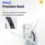Universal Angle Ruler 0-320 Degrees High Precision No Parallax Carbon Steel Chrome Plated Laser Scale Angle Finder Protractor for Woodworking