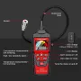 HABOTEST HT601A Natural Gas Leak Detector 50-1000PPM Methane Combustible Gas Auto Zero Audible Visible Alarm Flexible Probe