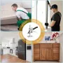 120kg Capacity Carbon Steel Tile Leveling Clips Labor-Saving Arm Jack Door Panel Drywall Lifter with Adjustable Handy Home Improvement Tool