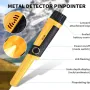 Detector de metais USA Direct GC-2006 Pinpointer Wand 5 polegadas de profundidade IP68 à prova d'água 66 pés subaquático detecção 360¡ã luz LED caça ao tesouro essencial