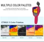 AV TOOLTOP ET692C Professional Thermal Imager High Sensitivity 3.2 Inch Screen 256x192 Infrared Resolution -20℃ to +550℃ Auto Temperature Tracking Thermal Camera