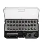 31PCS Drill Bits Set with PH PZ SL H T Sizes and 60mm Extension Rod in Plastic Case Versatile Heavy-Duty and Ideal for All Your Drilling Needs