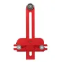 120mm Thin Table Saw Jig Aluminium Alloy Anodized Adjustable Limiter for Precision Woodworking Compatible with 19mm 30mm T-slot Track