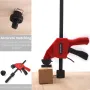 Woodworking MFT Dog Clamp 4\/10\/16\ Vertical Bench Clamp for 20mm Dog Hole 60kg Heavy Duty Clamping Force Tool-Free Locking System