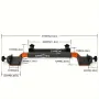 Aluminum Alloy Framing Tool Upgrade 16/24inch On-center Stud Layout Precision Woodworking DIY Tool Durable