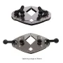 3 In 1 Guide Hole Jig Woodworking Tile Puncher Locator Stainless Steel Centering Round Wooden Tenon Drilling Locator Range Tool