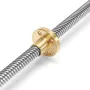 Machifit 15pcs 400mm Optical Axis Guide Bearing Housings Linear Rail Shaft Support Screws Set