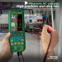 BSIDE デュアルチャンネル 50MHz*2 Vol O7 ハンドヘルドオシロスコープ 4-IN-1 デジタルマルチメーター+ファンクション信号発生器 6000A 電流テスター