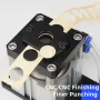 Ganwei 8/15mm 2 In 1 Edge Banding Punching Hole Machine Pneumatic Edge Bander Hole Guide Woodworking Edge Banding Leather Hole Punch
