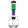 5 in1 Pool Salt Tester Digital Salinity Meter High Accuracy IP67 Waterproof with PPM PPT % Display Auto-Off Energy Efficient for Pools Aquariums Seawater