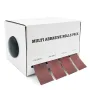 4pcs Abrasive Paper Sandpaper With Dispenser Drawable Emery Cloth Roll Polishing Tearable Abrasive Cloth Rolls
