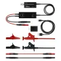 Micsig Oscilloscope 1300V 100MHz High Voltage Differential Probe Kit 3.5ns Rise Time 50X/500X Attenuation Rate DP10013
