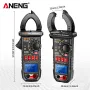 ANENG PN128 Clamp Meter 4000 Count Multimeter AC/DC Current Voltage Resistance Capacitance Temperature Measurement Tool with Backlit LCD