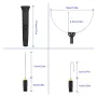 Electric Foam Cutter Kit Wire Cutter 0-300℃ Temperature Adjustable Foam Cutting Pen Styrofoam Cutting Tool With 3 Tips