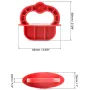 12 Pcs Deck Board Jig 1/4\ Gap Deck Board Spacer Rings for Pressure Treated Composite PVC Plank