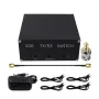 Transceiver Switch SDR Aluminum Alloy 100W Max TX Power 0.3dB Insertion Loss 38dB RX Isolation 12V 2A Compact Portable