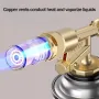 High-Temperature Flame Nozzle 1300°C Portable Welding Gas Torch Butane Burner Electronic Ignition Adjustable Flame Outdoor BBQ Kitchen Tool