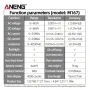 Aneng M167 Digital Multimeter 4000 Counts True RMS Auto Range AC/DC Voltage Current Tester NCV Backlight Data Hold Flashlight