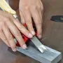 Aluminum Alloy Honing Guide Tool Sharpening Holder Of Whetstone for Wood Chisel Sharpening Jig Roller and Kitchen Gadgets
