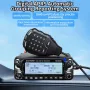 ZASTONE MD9000 DMR Digital Mobile Radio 50W Dual Band VHF UHF GPS AES256 Encryption APRS IPX2 Compact Vehicle Transceiver