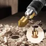 Hex Shank 5-blade Chamfer Countersunk Drill Bits Chamfering Knife Countersink Wood Plastics PVC Woodworking Hole Saw Kit Tool