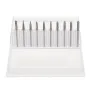 10Pcs 3mm Routing Router Drill Bits Set For Dremel Carbide Rotary Burrs Tools Wood Stone Metal Root Carving Milling Cutter Tools