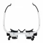 Headband Head-Mounted Repair LED Lamp Light Magnifying Glass Magnifier Loupe 