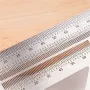 1Pc Carpenter Square 3D Multi Angle Measuring Ruler Precision Hole Positioning Marking Gauge Woodworking Scriber Triangle Ruler