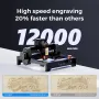 [EU/US Direct]LONGER RAY5 Mini 2.5W Laser Engraving Machine High Speed 12000mm/min Precision 0.04mm Laser Engraver