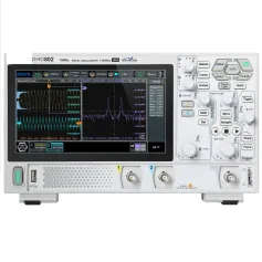 DHO802 Digital Oscilloscope 70MHz 12-bit Resolution 1.25 GSa/s Sample Rate 1,000,000 wfms/s Capture Rate 7 inch Touch Screen USB LANHDMI