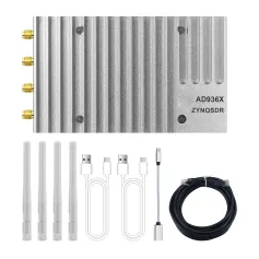 ADI Pluto+ SDR Software Defined Radio 70MHz to 6GHz AD9363 FPGA Dual Core Gigabit Ethernet USB OTG External Clock Support High Accuracy Signal Processing