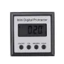 Drillpro Stainless Steel 360 Degree Mini Digital Protractor Inclinometer Electronic Level Box Magnetic Base Measuring Tools