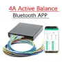 Smart 4A Active Balancer 1mv 4A DC25-100V 2S to 24S Lithium Lifepo4 LTO Battery Equalizer Bluetooth APP Energy Transfer Board