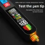 BSIDE AVX1 Non-Contact Phase Sequene Tester LCD Display Voltage Detection Temperature Measurement Rechargeable Lithium Battery Lightweight Compact Electrical Testing Tool