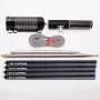 JPC12 Deluxe Shortwave Antenna Portable Multi-Band Antenna Quick Setup Lightweight Design Ideal for Field Stands Business Trips and Balcony Use
