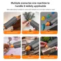 RAYENR Home Hot Melt Glue Gun 20W 110V-240V Quick Preheat 7mm Sticks Aluminum Alloy Nozzle Compact Design 30PCS/60PCS Optional Glue Sticks
