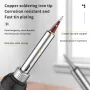 RAYENR Digital Soldering Iron 60W Adjustable Temperature 150°C-500°C Ceramic Heating Element 18-Piece Kit with Stand Desoldering Pump Tweezers Cutter