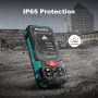 Laser Measure, MiLESEEY 330Ft/100m Laser Distance Meter, Rechargeable Multifunctional Laser Measurement Tool with Pointfinder Camera,P2P Technology, Perfect for Outdoor Long-Range Measuring
