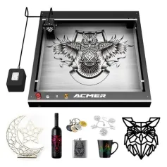 [EU/US Direct] ACMER P2 10W Laser Engraver DIY Engraving Machine Fixed Focus Engraving at 30000mm/min Ultra-silent Auto Air Assist