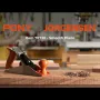 Pony Jorgensen No.4 Smooth Plane 10\ Wood Planer Hand Planer for Woodworking Hand Plane Wood Plane Jack Plane for Trimming Wood Planing Craft Smoothing Plane with Ductile Iron Body Adjustable Cutting Depth