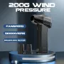 13W High-Speed Fan 2*3000mAh Batteries 3-Speed 10W Fast Charging 56m/s Wind Force Adjustable Cooling Blower