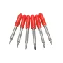 6pcs 45 Degree 23x2mm Cutting Plotter Blades Bit for Roland Vinyl Cutter Holder
