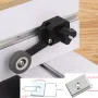 Woodworking Multi-purpose Feather Loc Board Saw Table Pressing Feeder Guider One Way Bearing Roller Feeder Safety Pushing Tools