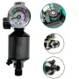 High Pressure Aluminum Air Spray Gun Regulator 0-140PSI Adjustable Gauge 1/4 Inch Oil Water Separator Filter Pneumatic Tool
